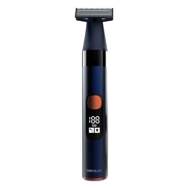 A01_EU01_118900 - Afeitadora CECOTEC PrecisionCare OneShave Shapire 3 en 1: recorta/perfila/afeita Autonom�a 90 minutos 6 Peines Pantalla Integrada (A01_EU01_118900)