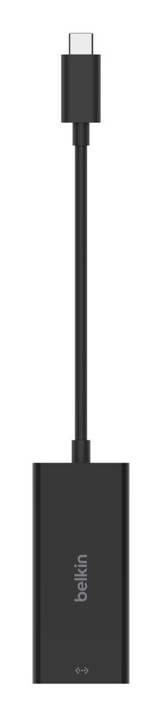 INC012BTBK - Adaptador BELKIN USB-C/M a RJ45/H Ethernet 2.5 GbE Cable 90mm Negro (INC012BTBK)