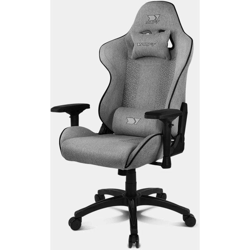 DR190G - Silla Gaming Drift DR190 Tela M�x. 150Kg Gris (DR190G)