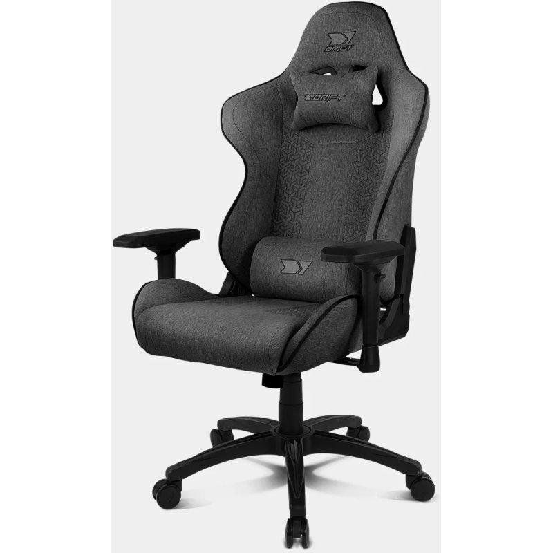 DR190DG - Silla Gaming Drift DR190 Tela M�x. 150Kg Gris Oscuro (DR190DG)