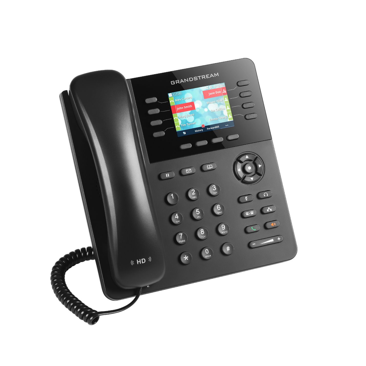 GXP2135 - Tel�fono IP Grandstream 8 l�neas SIP, pantalla color 2,8'', 2 puertos Gigabit, alto rendimiento. (GXP2135)