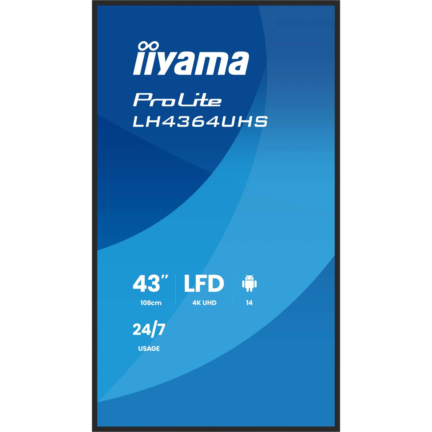 LH4364UHS-B1AG - Pantalla de se�alizaci�n digital profesional iiYama 43