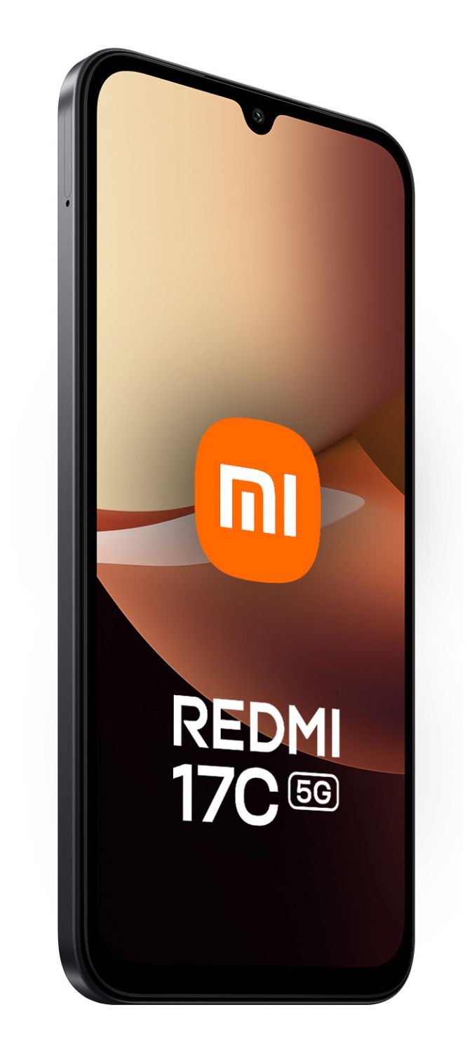 MZB0PFUEU - Smartphone Xiaomi Redmi 17C Pantalla de 6.88 pulgadas Memoria RAM de 4 GB Almacenamiento interno de 128 GB C�mara principal de alta resoluci�n Bater�a de gran capacidad Carga r�pida Dual SIM Negro(MZB0PFUEU)