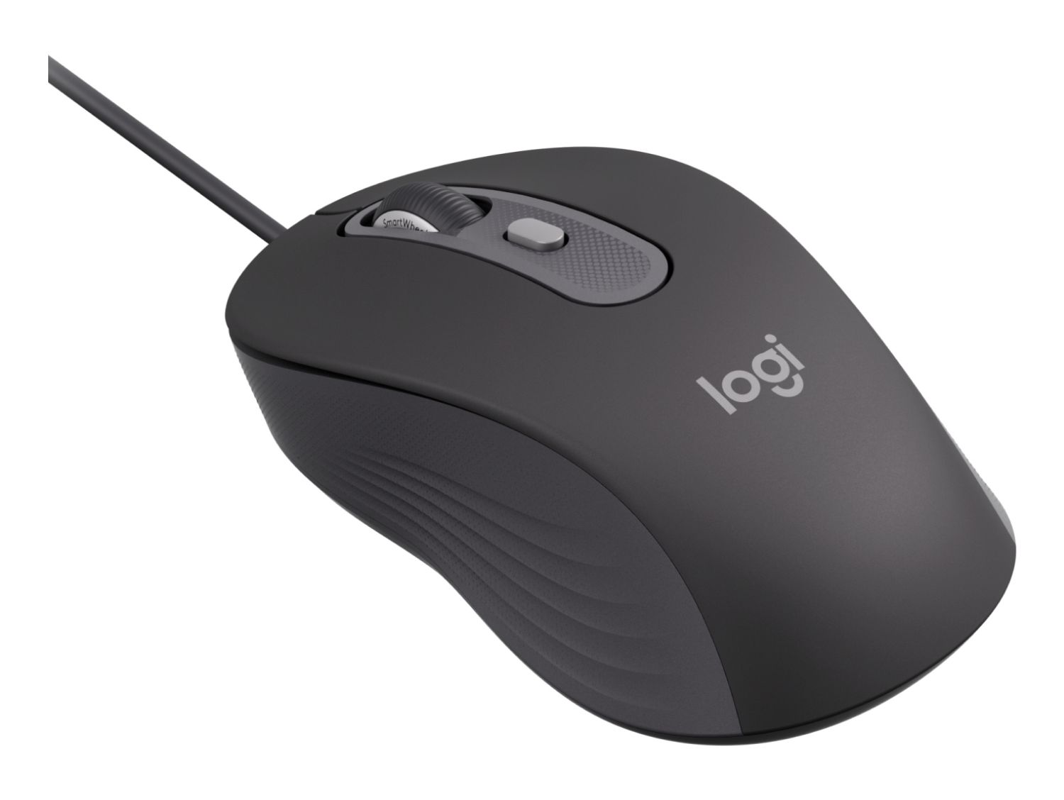 910-007511 - Rat�n Logitech Signature Wired M520 Ambidextro �ptico USB-C 4000dpi 4 Botones Grafito (910-007511)