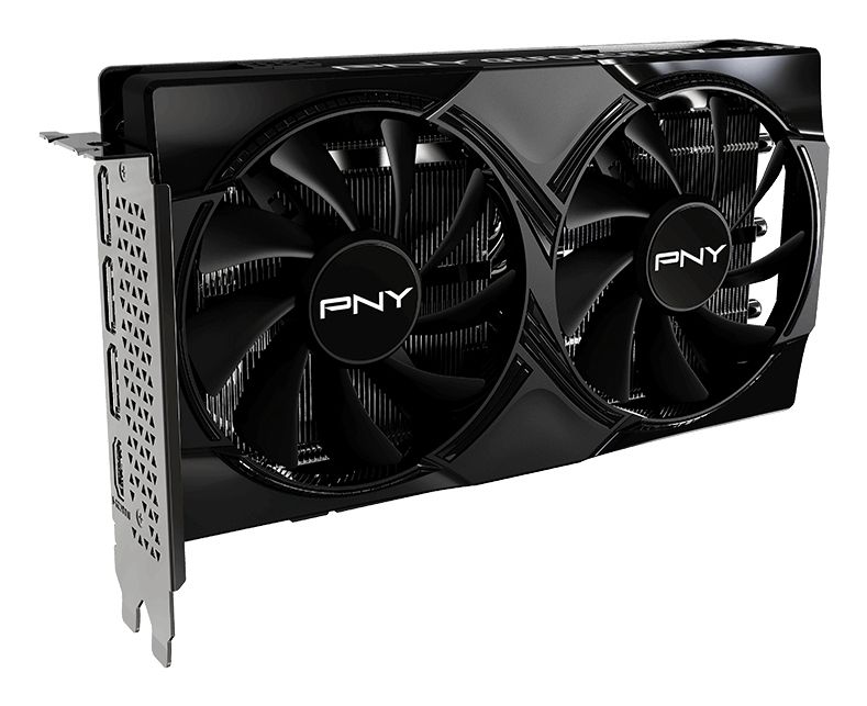 VCG50508DFXPB1 - Tarjeta grafica PNY GeForce RTX 5050 Memoria de 8 GB GDDR6 Sistema de refrigeracion Dual Fan Conexiones HDMI y DisplayPort Compatibilidad con Ray Tracing y DLSS Rendimiento optimizado para gaming y diseno grafico Negro (VCG50508DFXPB1)