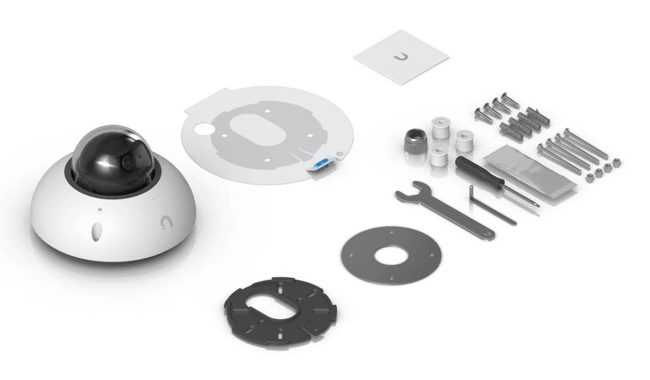 UVC-G6-DOME-W - C�mara IP Ubiquiti G6 Dome PoE 4K sensor de imagen de 1/1.8