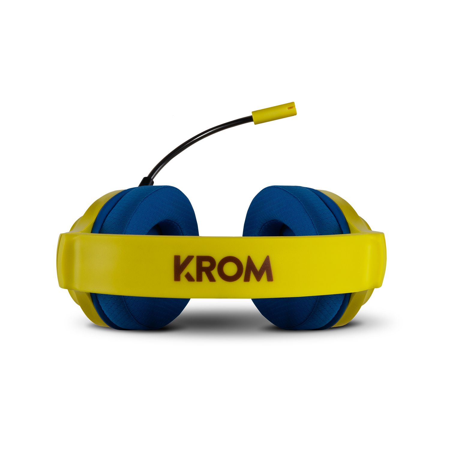 NXKROMKRACK - Auriculares + Micr�fono KROM Krack Mikecrack 7.1 RGB USB Multiplataforma Amarillo/Azul (NXKROMKRACK)