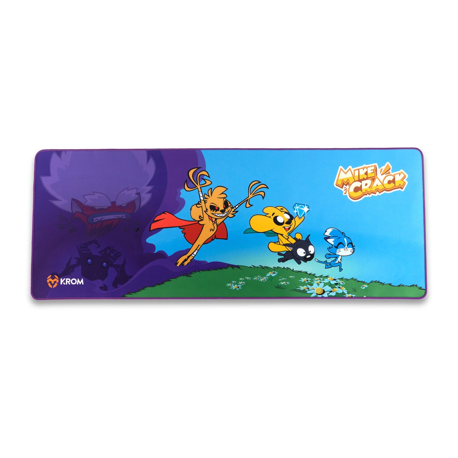 NXKROMKRAFTXL - Alfombrilla Gaming KROM Kraft Mikecrack Edition 900x350x3mm (NXKROMKRAFTXL)