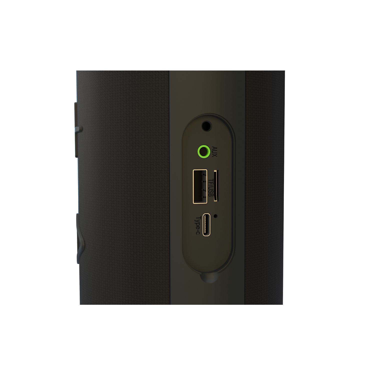 NXKROMJAMMIN - Altavoz Port�til KROM 20W RGB Bluetooth 6.0 3.5mm Entrada Auxiliar USB-A/C Negro (NXKROMJAMMIN)