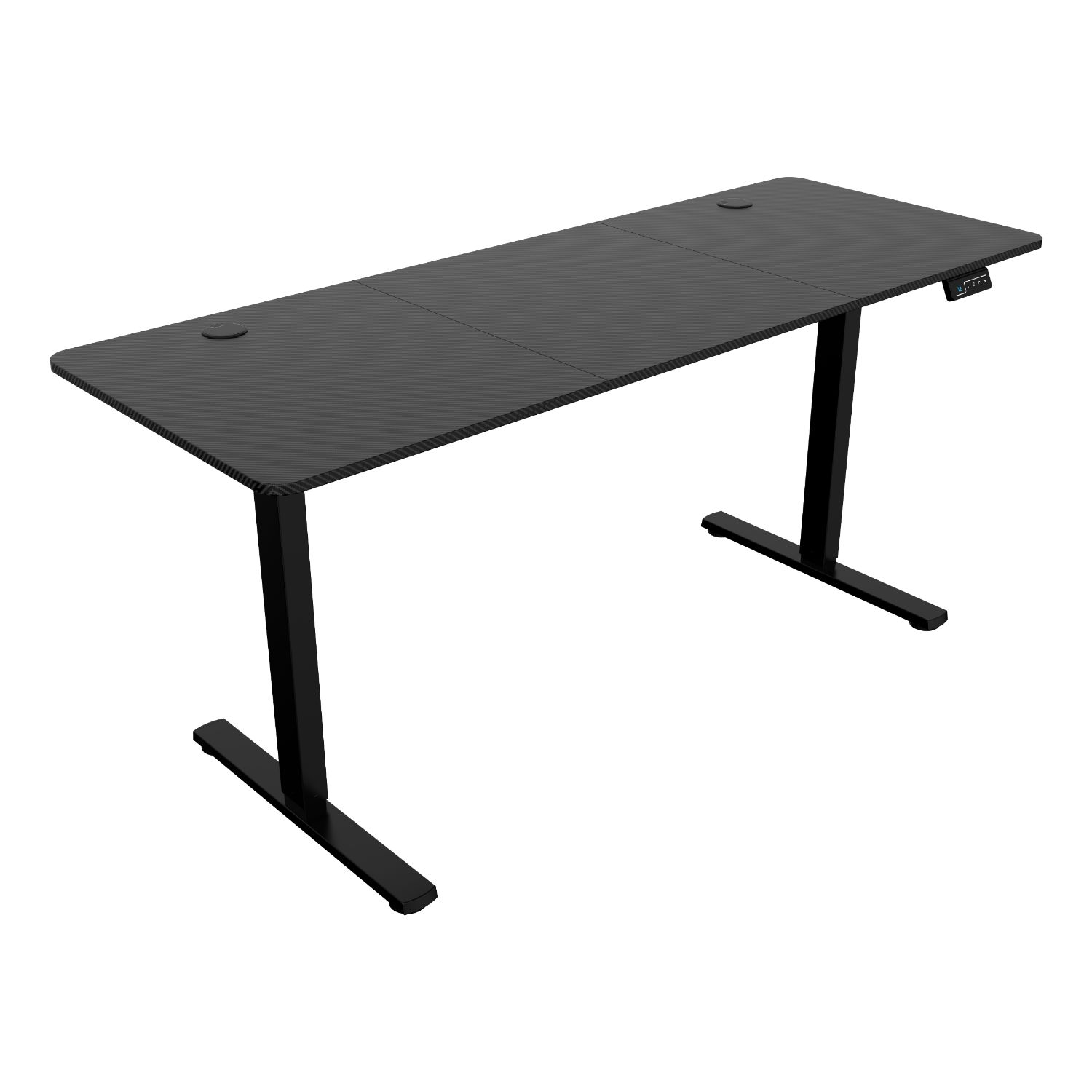 MGDERGOPRO160 - Mesa Mars Gaming 160x60x75cm El�ctrica Pasacables Gancho para Auriculares Negra (MGDERGOPRO160)