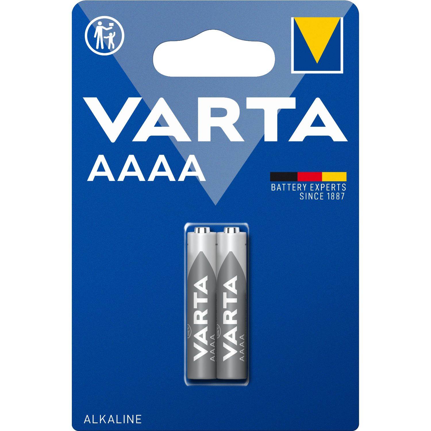 04061101402 - Pila Varta Alcalina AAAA LR61 Pack 2 Unidades (04061101402)