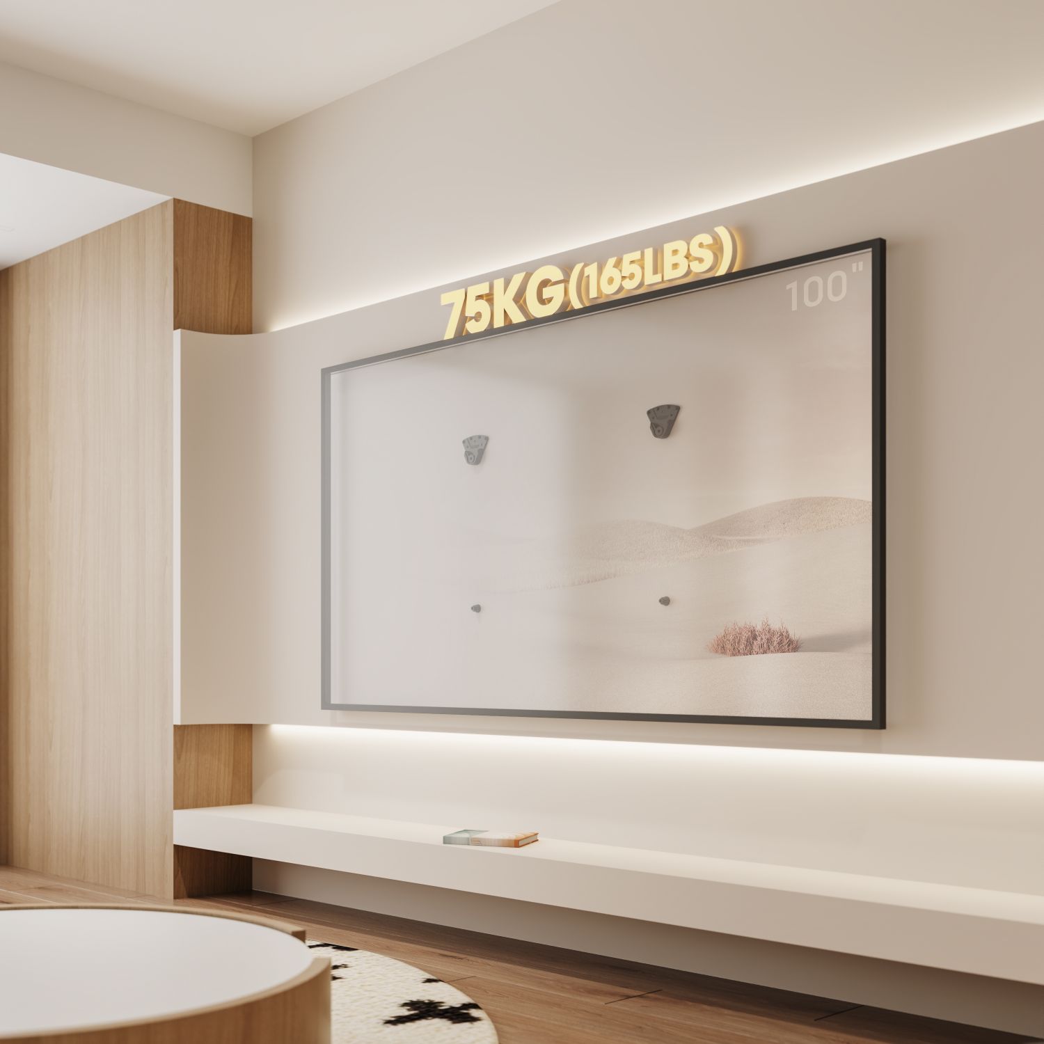 EQ650365 - Soporte de Pared EQUIP Fijo Pantalla 32