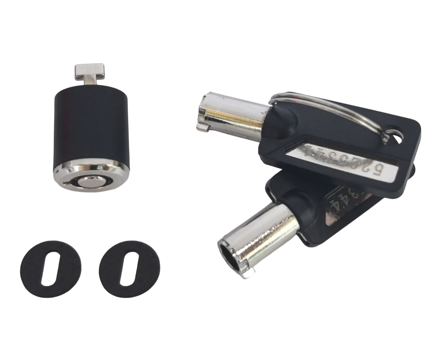 CUSTODIO03BSM - Candado de Seguridad Conceptronic CUSTODIO03BSM para Chasis con Llave Compatible Llave Maestra Plata (CUSTODIO03BSM)
