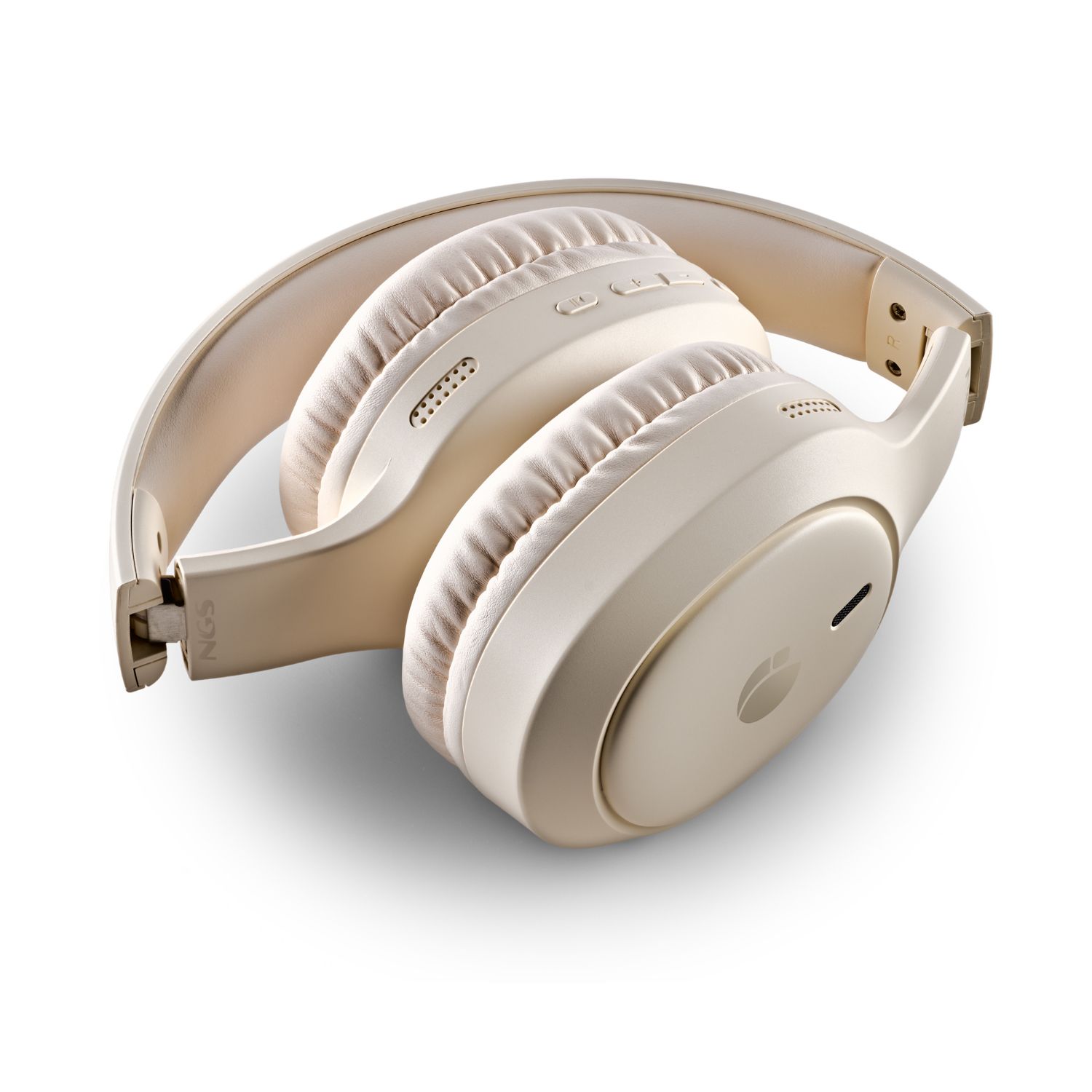 ARTICATEMPESTBEIGE - Auriculares NGS Micr�fono Integrado Supraurales Binaurales Plegables Bluetooth USB-C Beige (ARTICATEMPESTBEIGE)