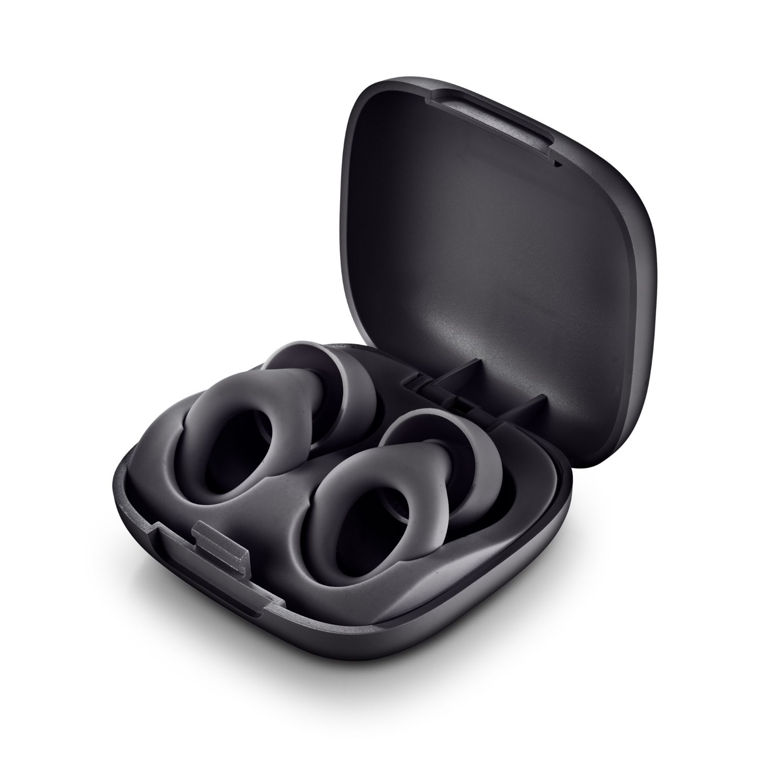 NOONBLACK - Tapones de o�do NGS Intraurales Silicona Reutilizables Estuche de Viaje Negros (NOONBLACK)