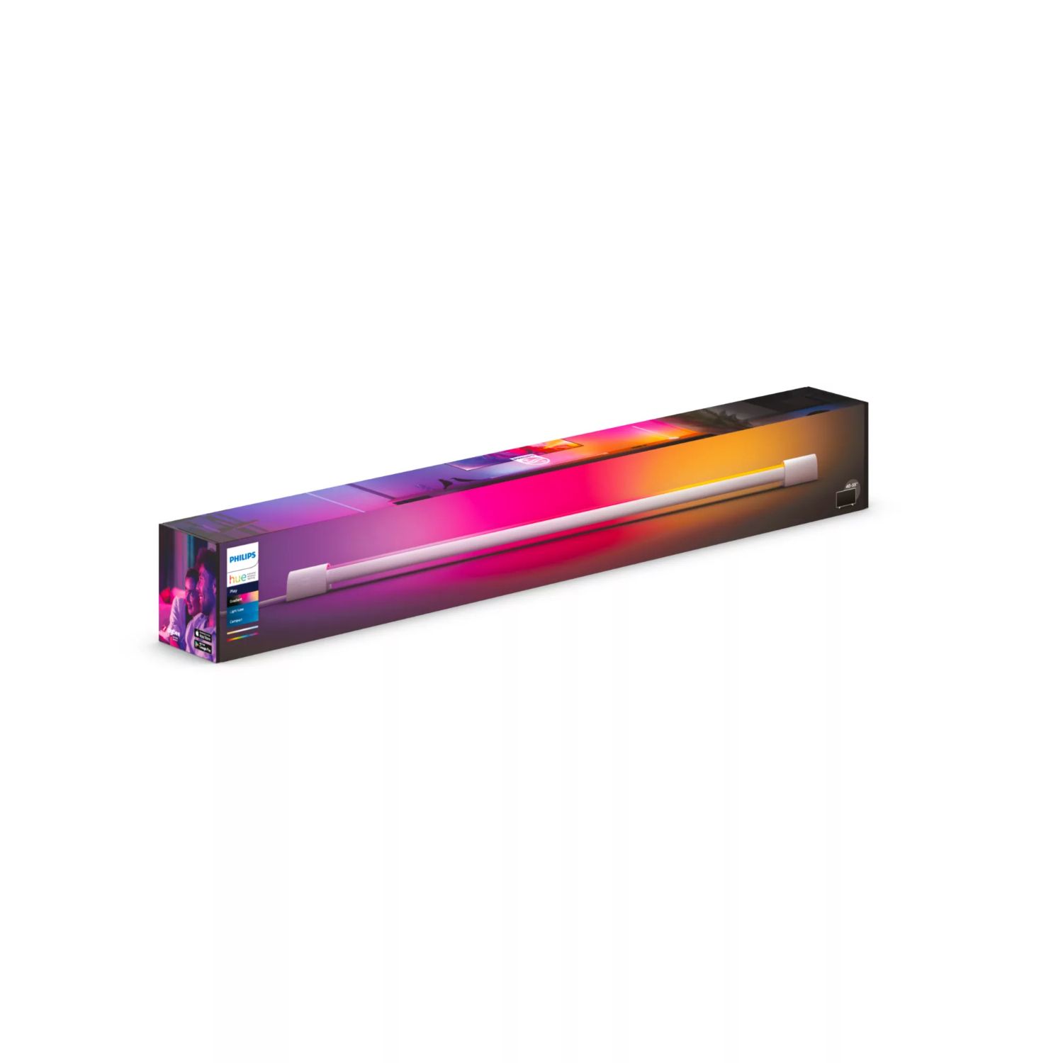 915005987901 - Tubo de Luz Philips Hue Play Gradient Light Tubo Compact.Barra de iluminaci�n inteligente con luz blanca y colores. Crear ambientes detr�s del televisor o en zonas de entretenimiento.Sincroniza la iluminaci�n con pel�culas, m�sica y juegos. (915005987901)