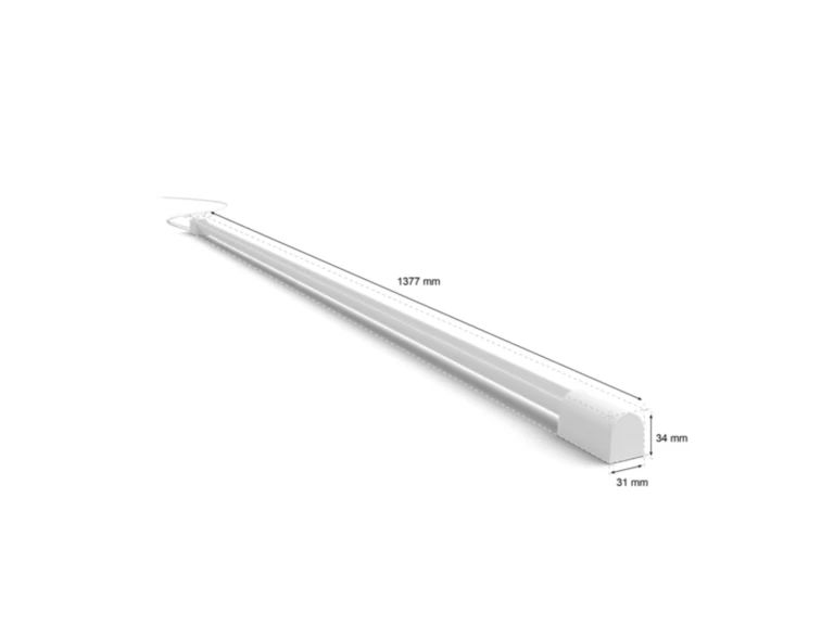 915005988101 - Tubo de Luz Philips Hue Play Gradient Light Tube XL Barra LED inteligente de mayor tama�o con iluminaci�n RGB + W. Dise�ada para crear ambientes personalizados. Permite controlar brillo, colores y escenas desde la app Philips (915005988101)
