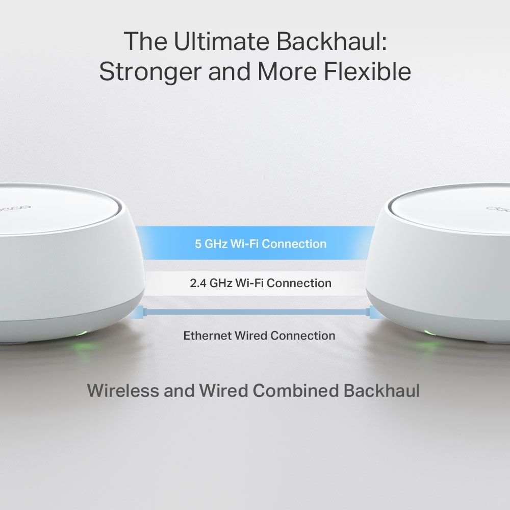 DECO BE22 2-PACK - Sistema Mesh TP-Link BE3600 WiFi 7 Dual Band 4 Antenas Internas Pack 2 Blanco (DECO BE22 2-PACK)