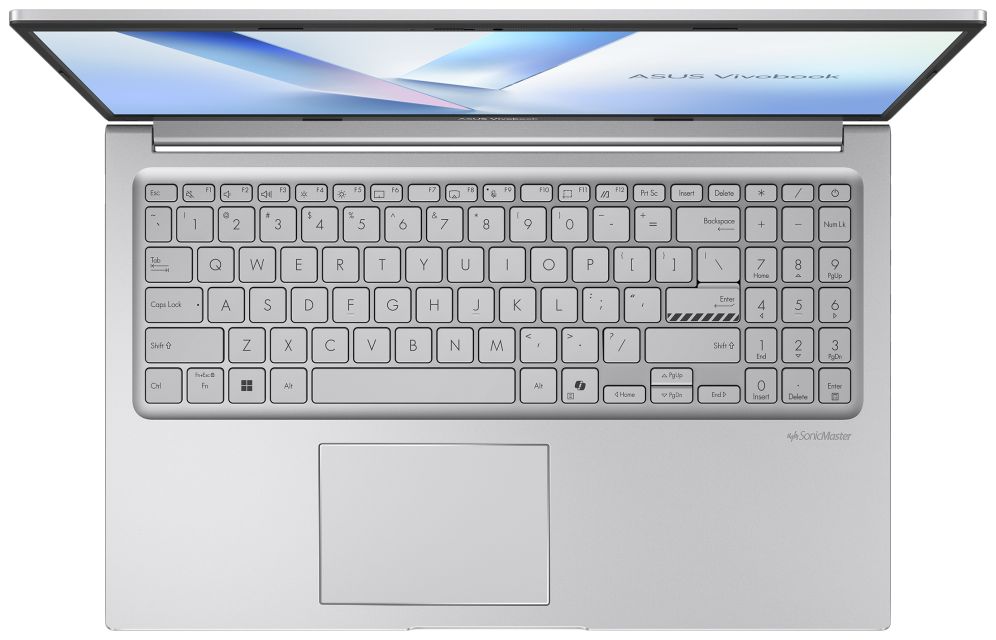 90NB17I2-M00UB0 - Port�til ASUS Vivobook 15 X1504MA-BQ224 Intel Core 5-320 8Gb 512Gb SSD C�mara Frontal HD 1xUSB 2.0 2xUSB-A 3.0 2xUSB-C 3.0 1xHDMI 1.4b WiFi 6 Bluetooth 5.3 15.6