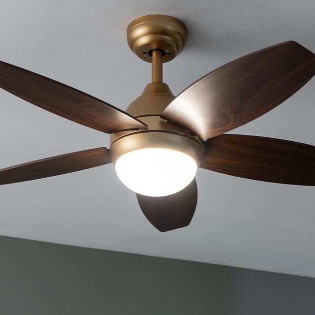 08547 - Ventilador de Techo CECOTEC EnergySilence Aero 4200 GoldDarkWood 53W 42