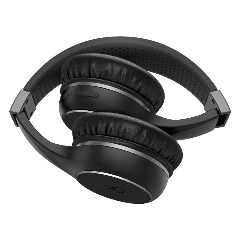 253MOTOXT220BLACK - Auriculares Motorola XT220 Plegables Micr�fono Integrado Circumaurales Binaurales Bluetooth 5.0 Negros (253MOTOXT220BLACK)