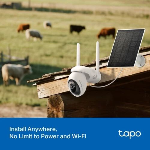 TAPO C665G KIT - C�mara IP TP-Link 4K 8mp Solar WiFi 4G Exterior Blanca (TAPO C665G KIT)