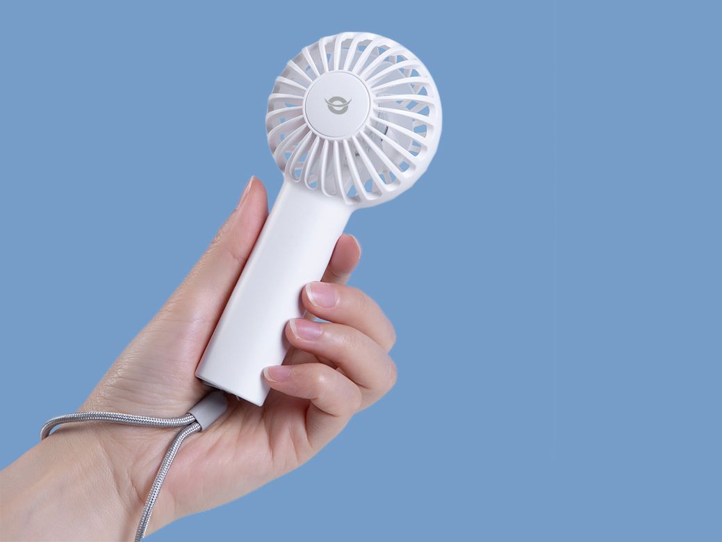 AERIVA01W - Mini Ventilador Port�til CONCEPTRONIC Bater�a Recargable Autonom�a 8 horas Blanco (AERIVA01W)