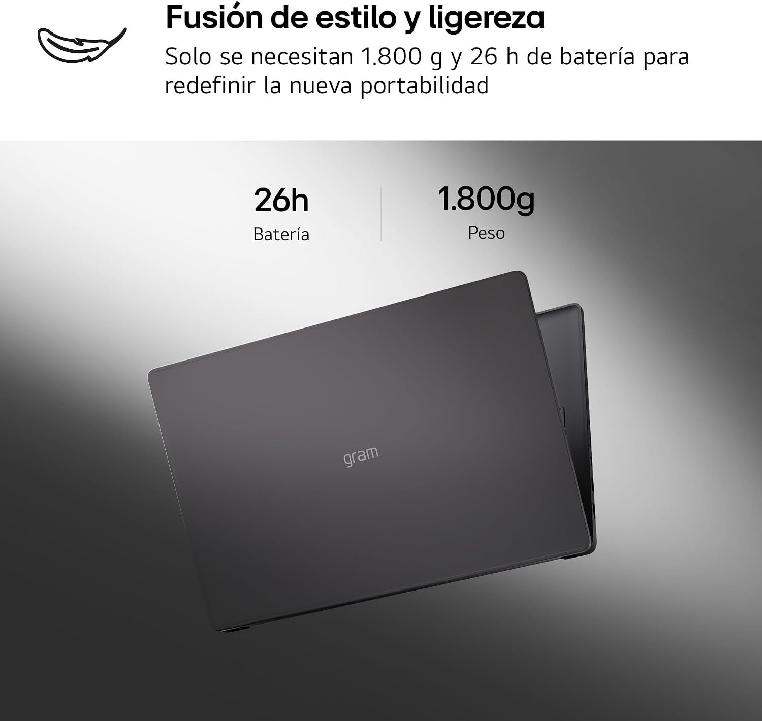 16UD55U-G.AX85BN - Port�til LG GramBook AMD Ryzen 7 32Gb 512Gb 16