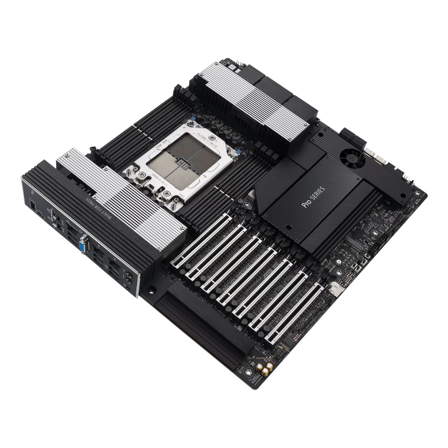 90MB1FW0-M0EAY0 - Placa base ASUS PRO WS WRX90E-SAGE SE: (sTR5) 8DDR5 M.2 SATA3 USB 2.0 USB-A 3.1 USB 4.0 VGA RJ45 Ethernet GbE (90MB1FW0-M0EAY0)