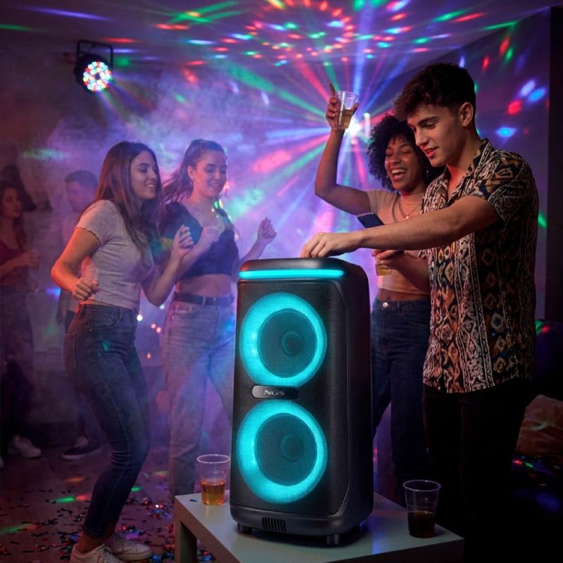 WILDDRIP - Altavoz Port�til NGS TWS 400W Bluetooth 5.4 Negro (WILDDRIP)