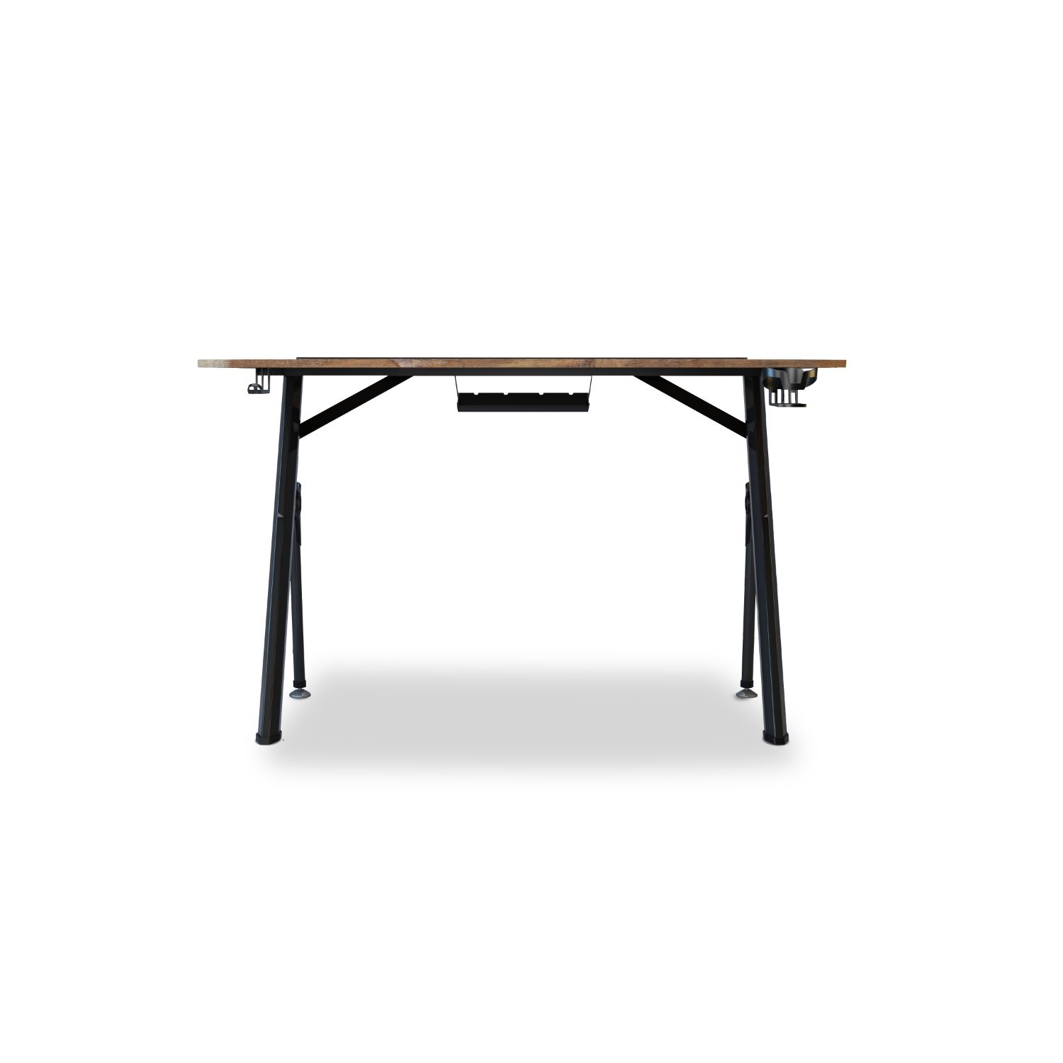 DRDZ175WD - Mesa Gaming Drift 120x75x60cm Alfombrilla XXL Soporte para Auriculares/Bebidas Madera (DRDZ175WD)