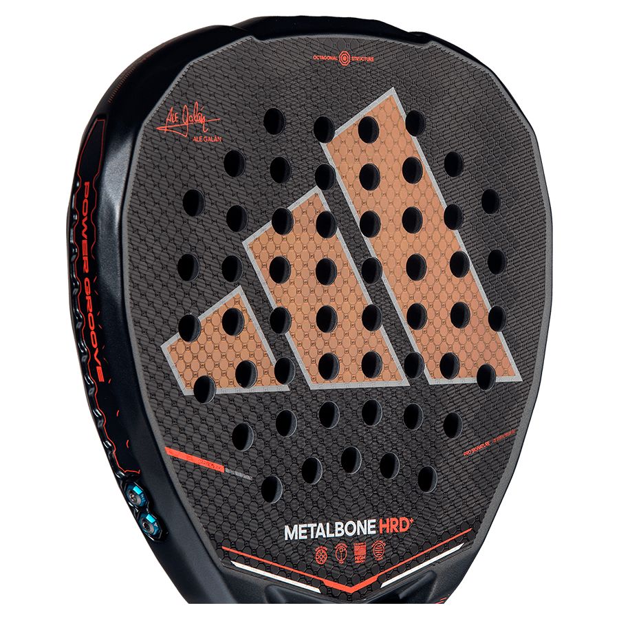 ADI-PALA PAD METAL HRDP 26 - Pala de P�del ADIDAS de Metalbone HRD+ 2026 (Ale Galan) Negra