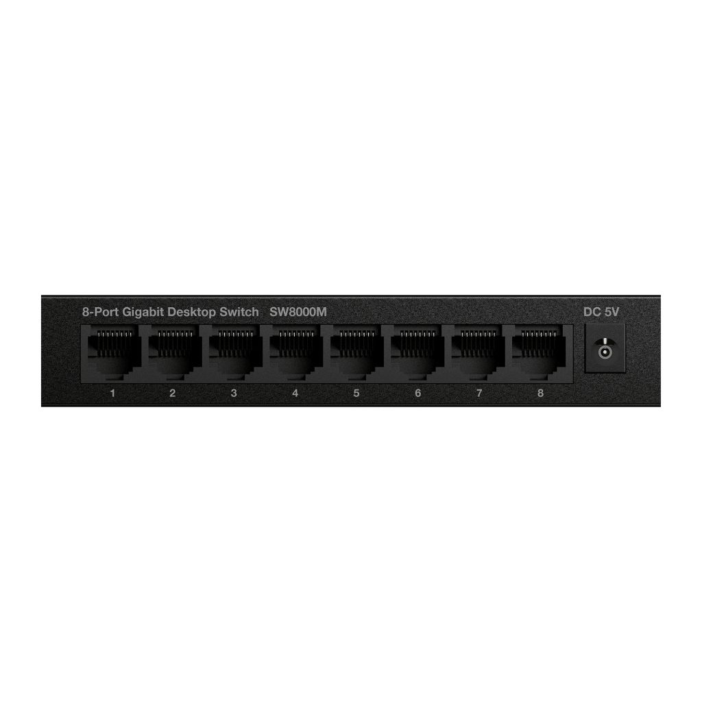 SW8000M - Switch Strong 8xRJ45 Ethernet GbE Negro (SW8000M)
