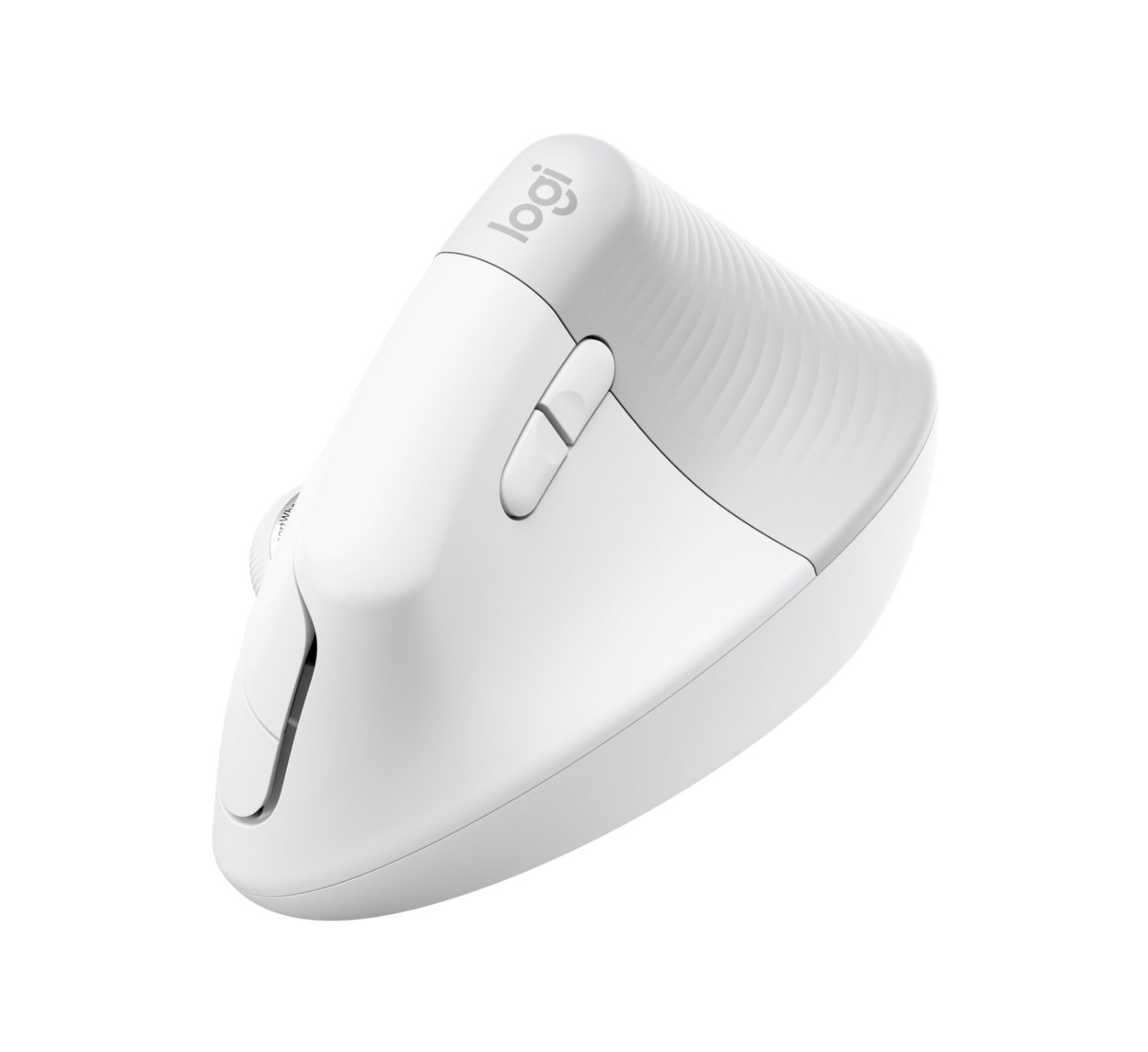 910-006496 - Rat�n Vertical Logitech Lift Ergon�mico �ptico Silencioso RF Wireless Bluetooth 4000dpi 4 Botones Blanco (910-006496)
