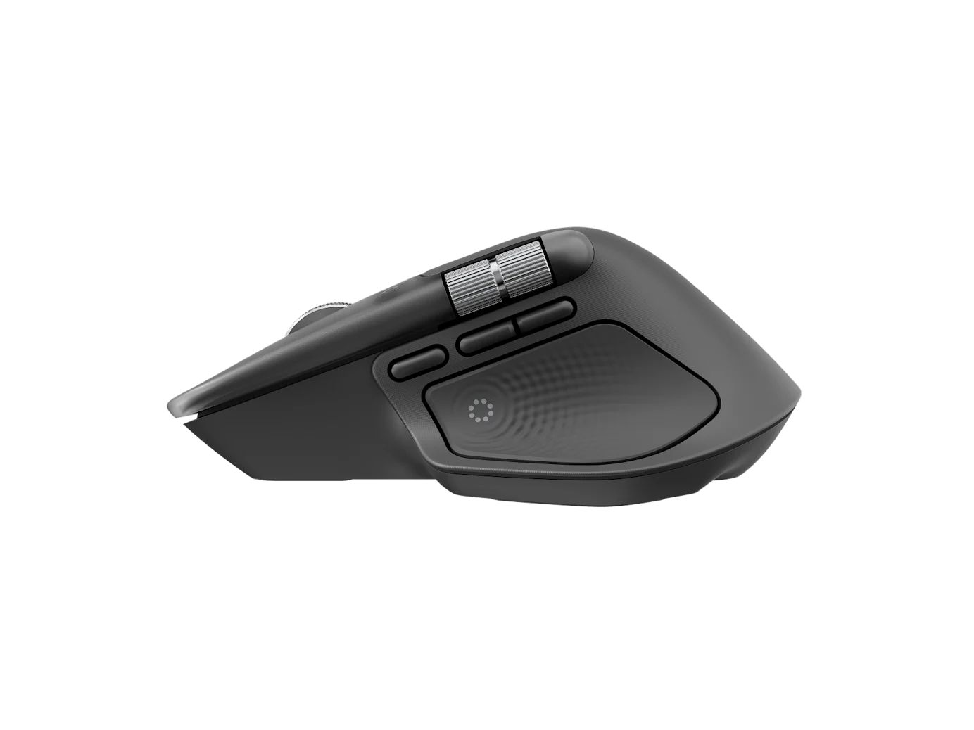 910-007617 - Rat�n Logitech MX Master 4 Ergon�mico Diestro Laser RF Wireless Bluetooth 8000dpi 8 Botones Grafito (910-007617)