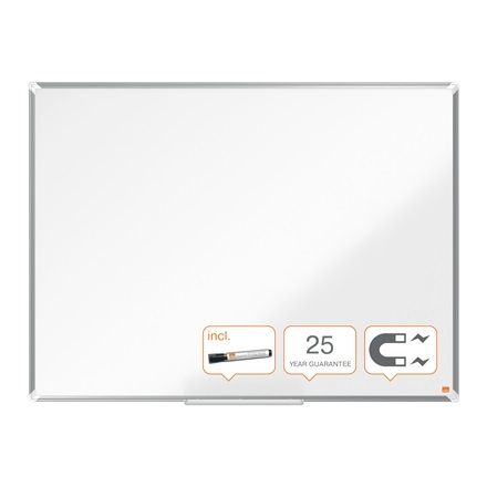 1915145 - Pizarra NOBO Premium Plus 1200x900mm, acero vitrificado, ecolabel neto, Blanco (1915145)