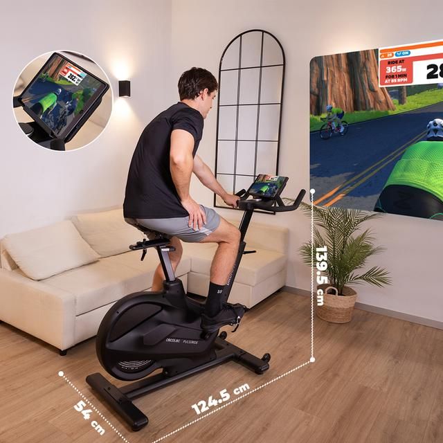 A01_EU01_122813 - Drumfit indoor PulseRide. Bicicleta indoor con volante de inercia de 20?kg. Pantalla LED. Resistencia magn�tica y conectividad para entrenamientos intensos en casa.Con volante de inercia. NEgro(A01_EU01_122813)