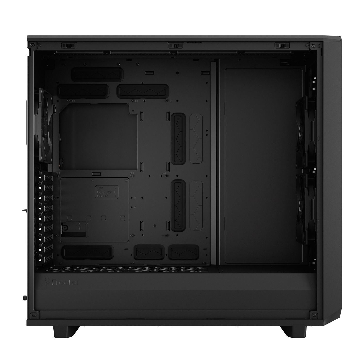 FD-C-MES2X-02 - Caja Gaming FRACTAL Meshify 2 XL Panel de Vidrio Templado 2xUSB-A 1xUSB-C ATX EATX mATX Mini-ITX Negra (FD-C-MES2X-02)