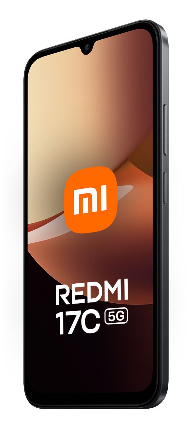 MZB0PFUEU - Smartphone Xiaomi Redmi 17C Pantalla de 6.88 pulgadas Memoria RAM de 4 GB Almacenamiento interno de 128 GB C�mara principal de alta resoluci�n Bater�a de gran capacidad Carga r�pida Dual SIM Negro(MZB0PFUEU)