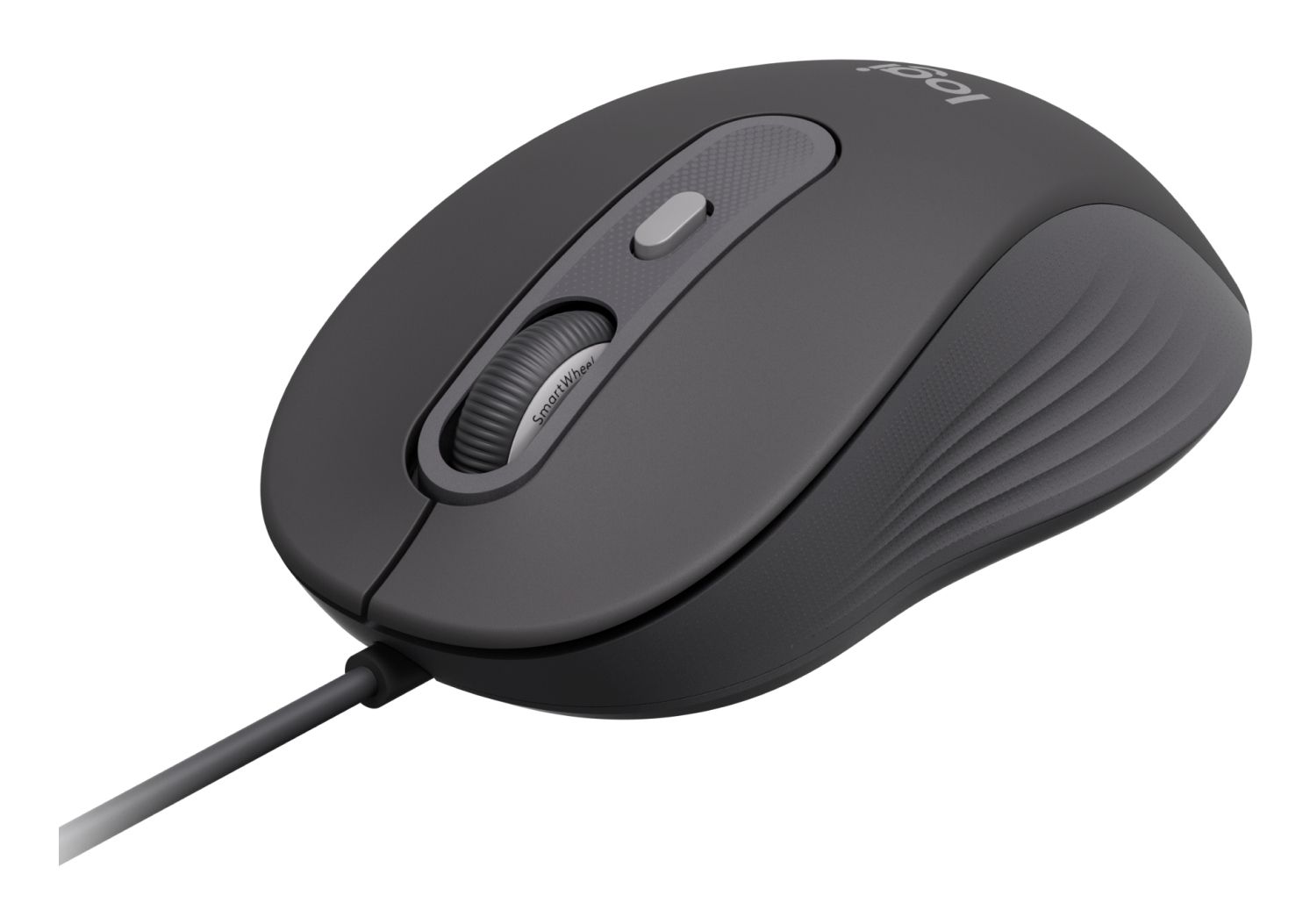 910-007511 - Rat�n Logitech Signature Wired M520 Ambidextro �ptico USB-C 4000dpi 4 Botones Grafito (910-007511)