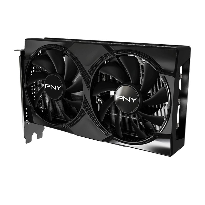 VCG50608DFXPB1 - Tarjeta grafica PNY GeForce RTX 5060 Memoria de 8 GB GDDR6 Sistema de refrigeracion Dual Fan Conexiones HDMI y DisplayPort Compatibilidad con Ray Tracing y DLSS Rendimiento optimizado para gaming y diseno grafico. Negro (VCG50608DFXPB1)