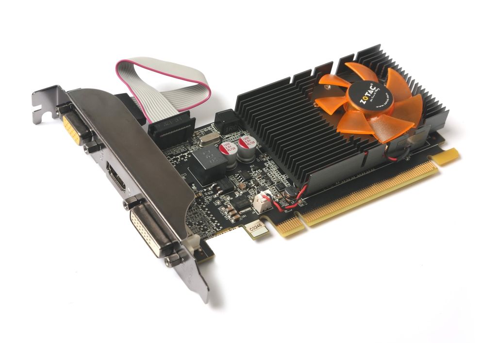 ZT-71310-10L - Tarjeta Gr�fica Zotac Nvidia GeForce GT 710 2Gb GDDR3 1xVGA 1xDVI-D 1xHDMI PCIe 2.0 Low Profile OpenGL 4.5 DirectX 12.0 (ZT-71310-10L)