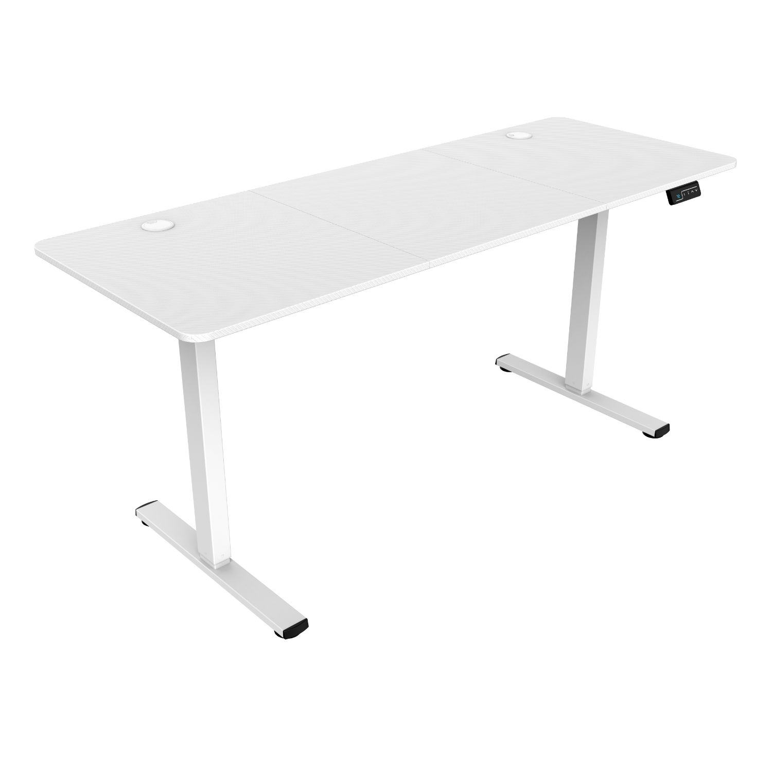 MGDERGOPRO160W - Mesa Mars Gaming 160x60x75cm El�ctrica Pasacables Gancho para Auriculares Blanca (MGDERGOPRO160W)