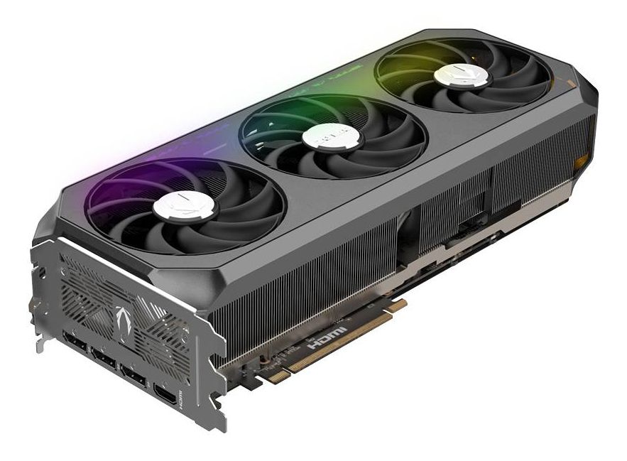 ZT-B50800B-10P - Tarjeta Gr�fica Zotac Gaming GeForce RTX 5080 AMP Extreme Infinity 16Gb GDDR7 RGB 3xDP 2.1a 1xHDMI 2.1b OpenGL 4.6 DirectX 12 Ultimate (ZT-B50800F-10P)
