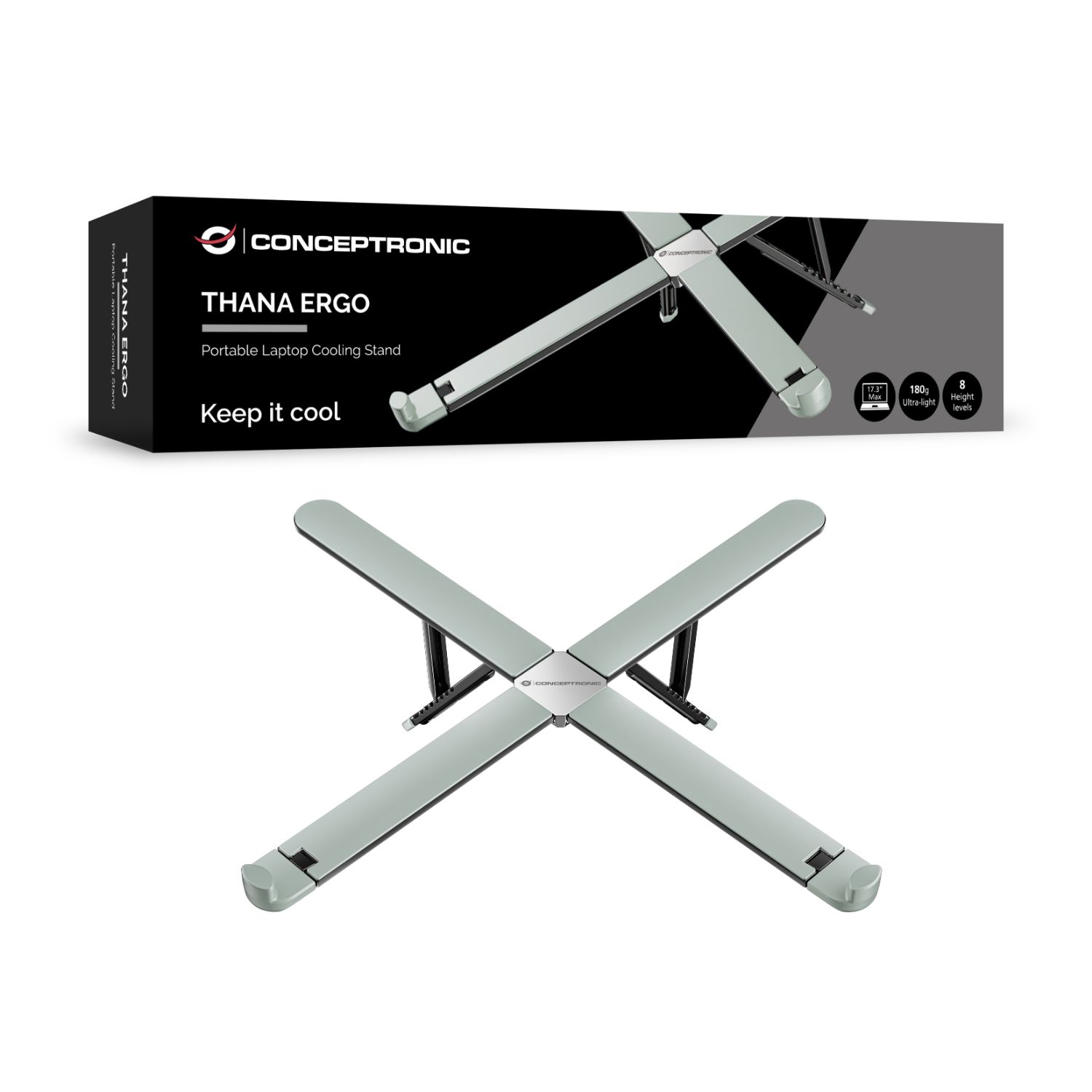 THANA11G - Soporte plegable para port�til de hasta 17.3