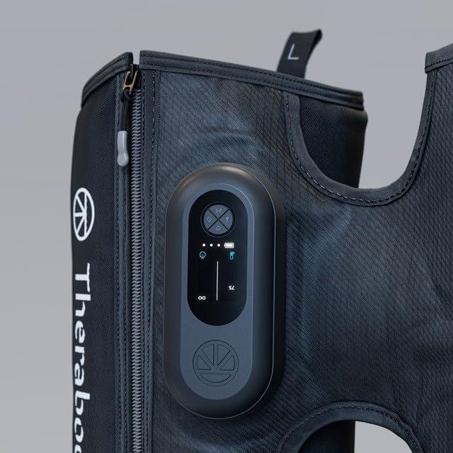 JB0004131-3A1L - Botas de compresion Therabody JetBoots Prime Talla L, inal�mbricas dise�adas para reducir el dolor muscular, acelerar la recuperaci�n y aumentar el rendimiento. 3ajuste de tiempo y presion. (JB0004131-3A1L)