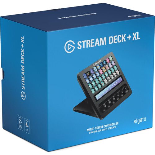 10GBX9901 - Controladora ELGATO Stream Deck+ XL 36 Teclas LCD Personalizables Pantalla T�ctil Negra (10GBX9901)