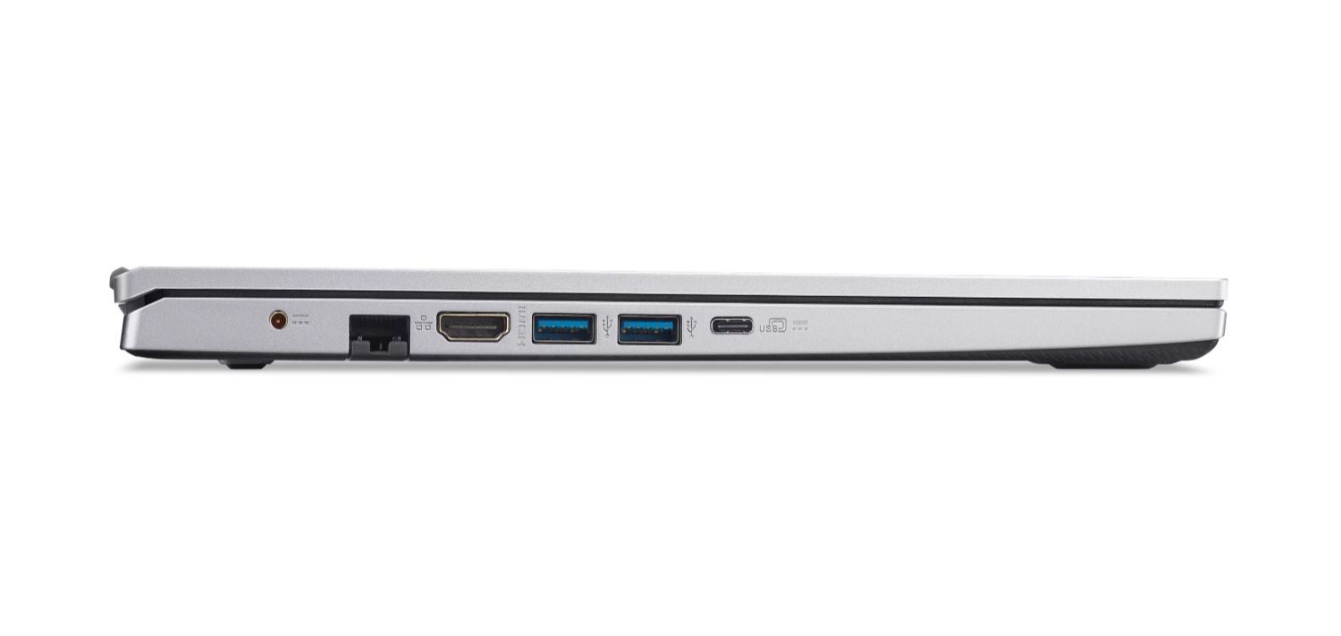 NX.J7WEB.05B - Port�til Acer Aspire Go 15 AG15-42P-R4KN AMD Ryzen 5-7430U 8Gb 512b SSD C�mara Frontal 3xUSB-A 3.0 1xUSB-C 3.1 1xHDMI 2.1 1xRJ45 WiFi 6 Bluetooth 5.1 Ethernet LAN GbE 15.6? TN FHD Copilot+ PC W11H Plata Pura (NX.J7WEB.05B)