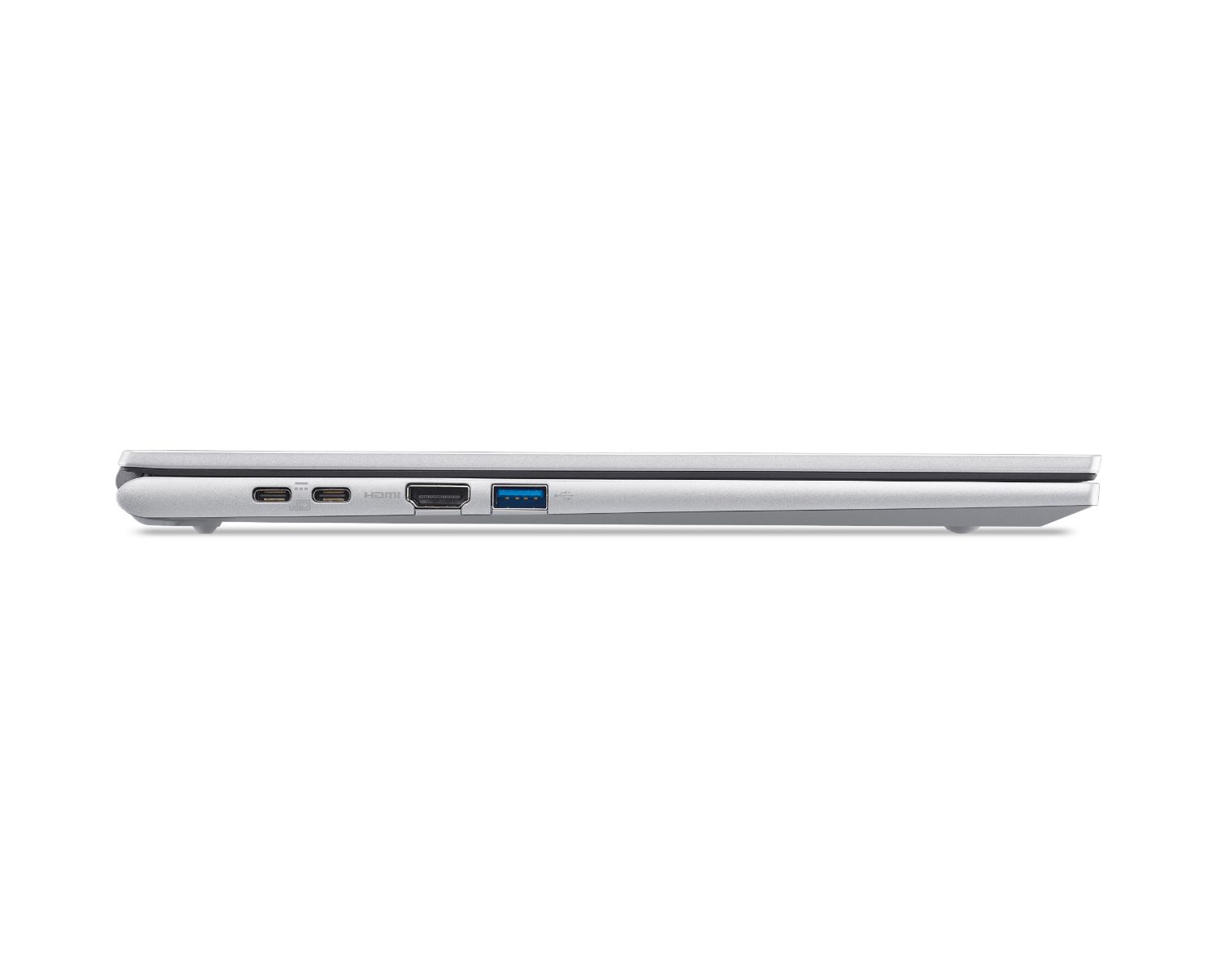 NX.JRREB.01H - Port�til Acer Aspire Go 15 AG15-72P-5950 Intel Core 5 120U 16Gb 512Gb SSD C�mara Frontal FHD 3xUSB-A 3.0 1xUSB-C 3.1 1xHDMI 2.1 1xRJ45 WiFi 6 Bluetooth 5.1 Ethernet LAN GbE 15.6? LED IPS FHD Copilot+ PC W11H Plata Pura (NX.JRREB.01H)