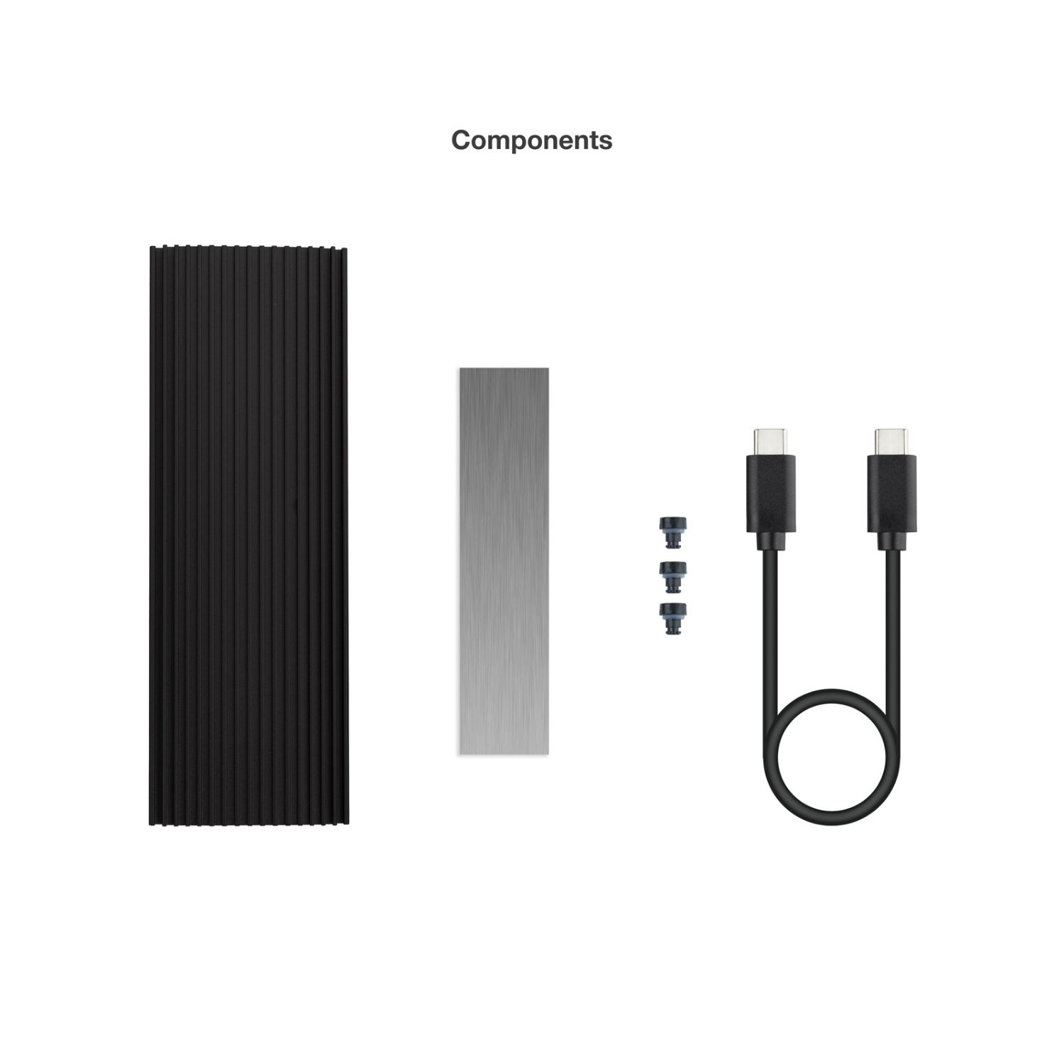 TQE-2230B - Caja Externa TooQ SSD M.2 NVMe USB-C 3.1 Negra (TQE-2230B)